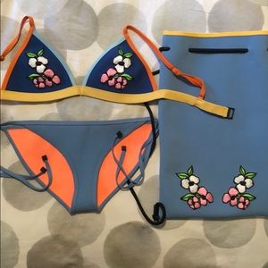 Triangl Bikini with Draw String Duster Bag